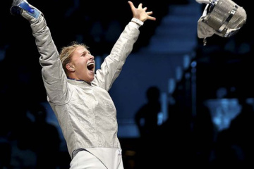 Moments Like This Unite Ukraine Olha Kharlan On Fencing Team A S Victory In Paris