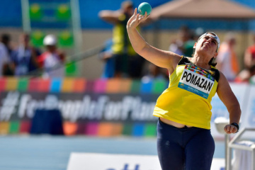 Pomazan Wins Paralympic Shot Put Gold