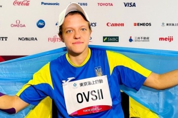 Ukrainian Ovsii Wins Paralympic Gold In Club Throw