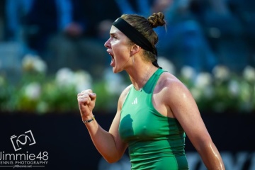 Svitolina Makes It To 1 8 Finals Of Wta 1000 Tournament In Rome