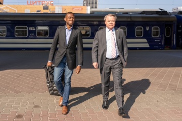 U S Deputy Treasury Secretary Adeyemo Arrives In Kyiv