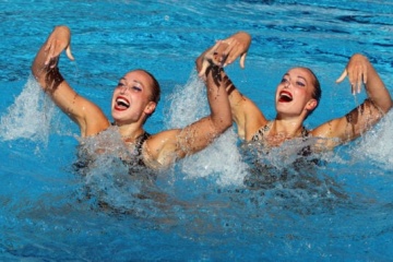 Aleksiiva Sisters Became Fifth Among Duets In Artistic Swimming