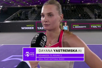 Yastremska On Her Victory Over Bronzetti Good Match For First Round