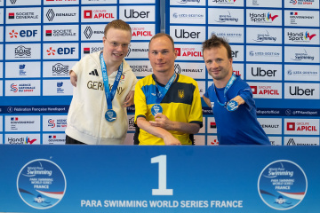 Ukrainian Paralympic Athletes Win Six Medals At Swimming Tournament In Paris