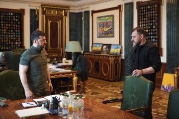 Zelensky Discusses Combating Fraud A Thieves In Law A With Minister Klymenko