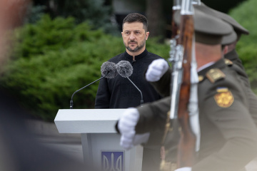 President Ukrainians In Occupied Territories Safeguard Flag Because We Will Not Cede Our Land To Occupiers