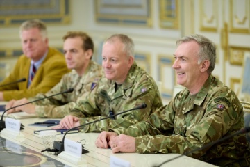 Zelensky Discusses Support For Afu And Security Guarantees With Uk Defence Staff Leadership