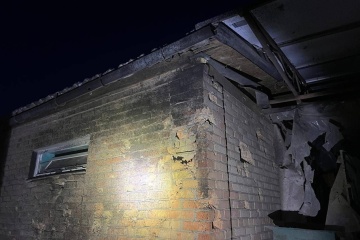 Russians Shell Nikopol District Damaging Houses Solar Panels Gas Pipelines 