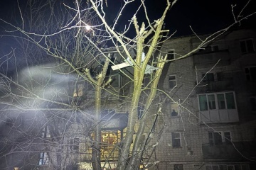 Russian Drone Hits High Rise Building In Semenivka Chernihiv Region