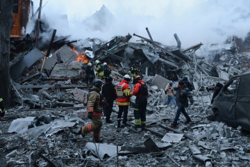 Death Toll From Russia S Jan 2 Missile Strike On Kharkiv Rises To Five