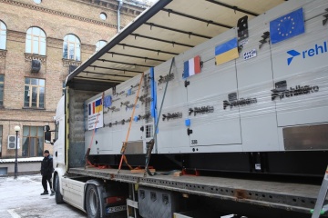 Ukraine Receives Backup Power Equipment From Partners Totaling Over 145 Mw