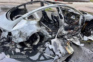 Russian Drone Strikes Nikopol Leaving 11 Injured Including One Child