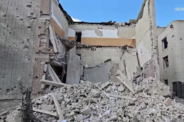 Russian Airstrikes Damage Hospital Kherson Region Patients Evacuated